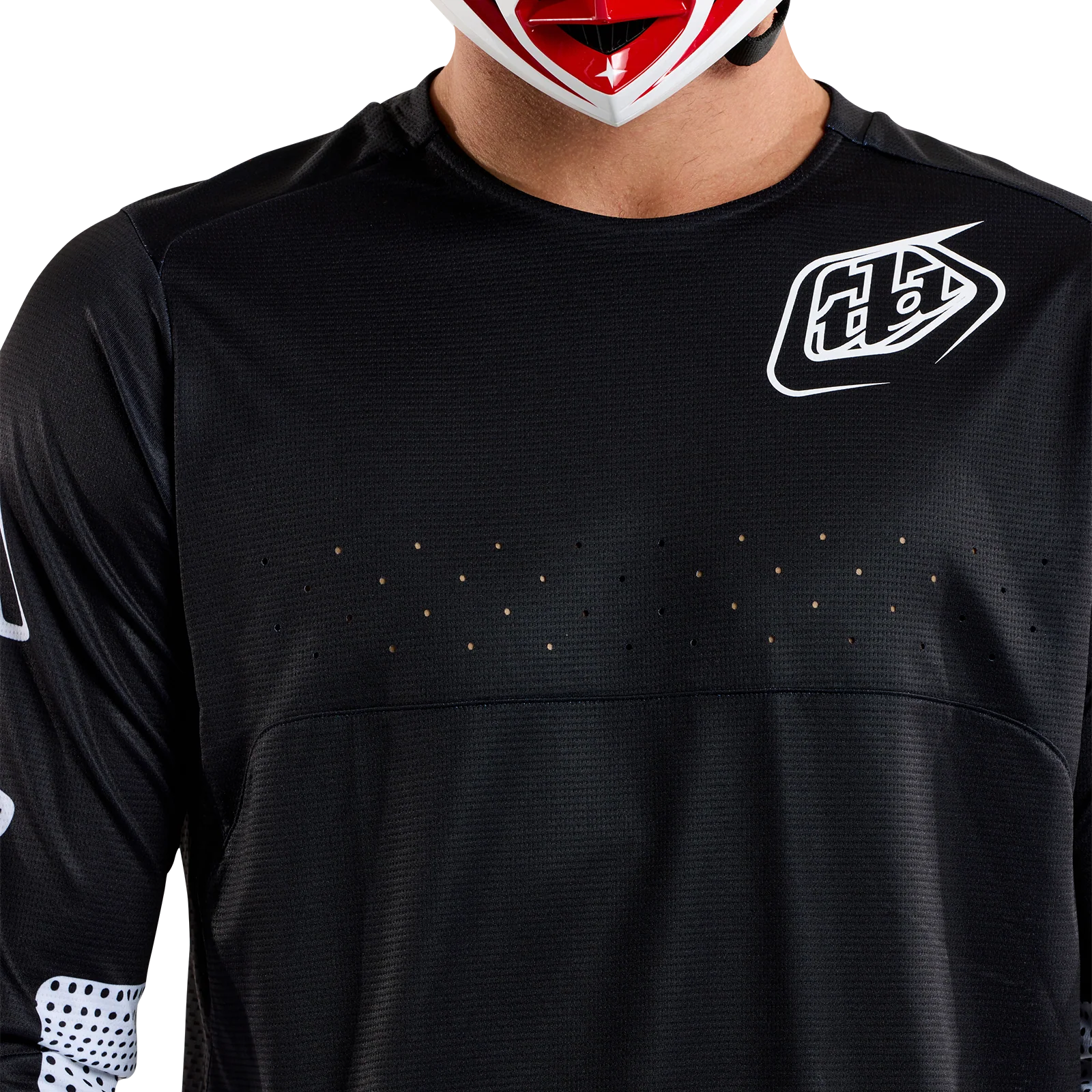 Maillot TROY LEE DESIGNS SPRINT Manches Longues Noir - Image 7