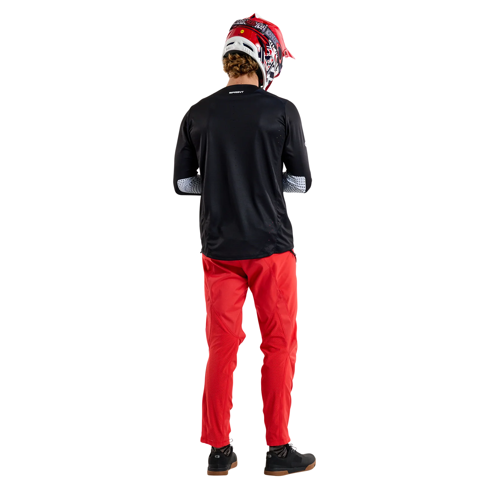 Maillot TROY LEE DESIGNS SPRINT Manches Longues Noir - Image 8