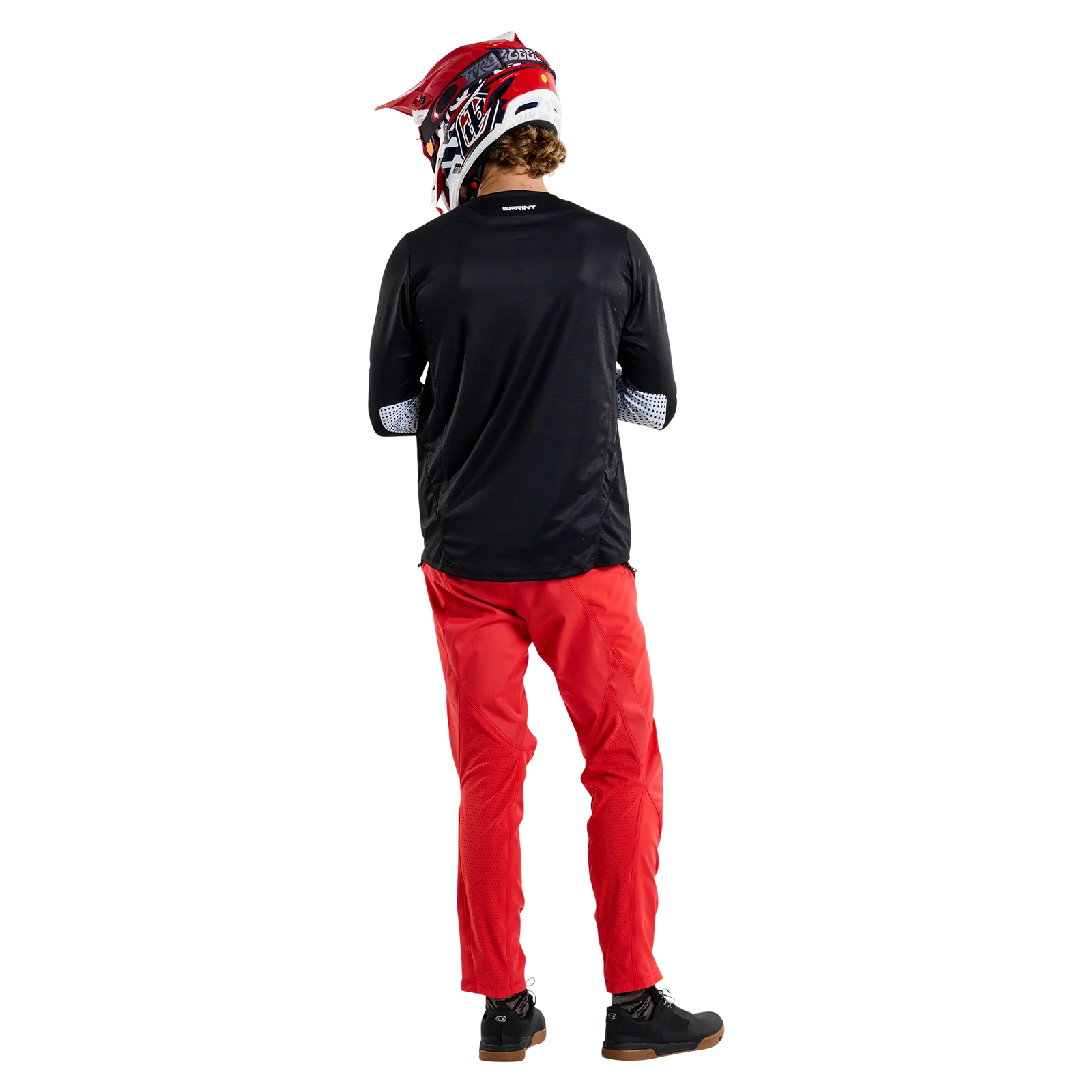Maillot TROY LEE DESIGNS SPRINT Manches Longues Noir - Image 9
