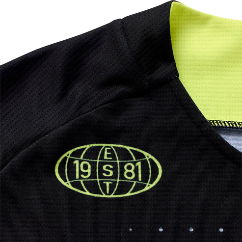 Maillot TROY LEE DESIGNS SPRINT Manches Longues Noir/Jaune - Image 4