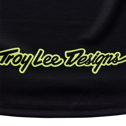 Maillot TROY LEE DESIGNS SPRINT Manches Longues Noir/Jaune - Image 6