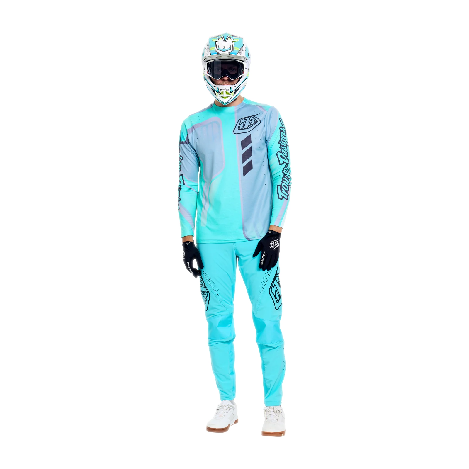 Maillot TROY LEE DESIGNS SPRINT PRO LOWRIDER Manches Longues Bleu - Image 3