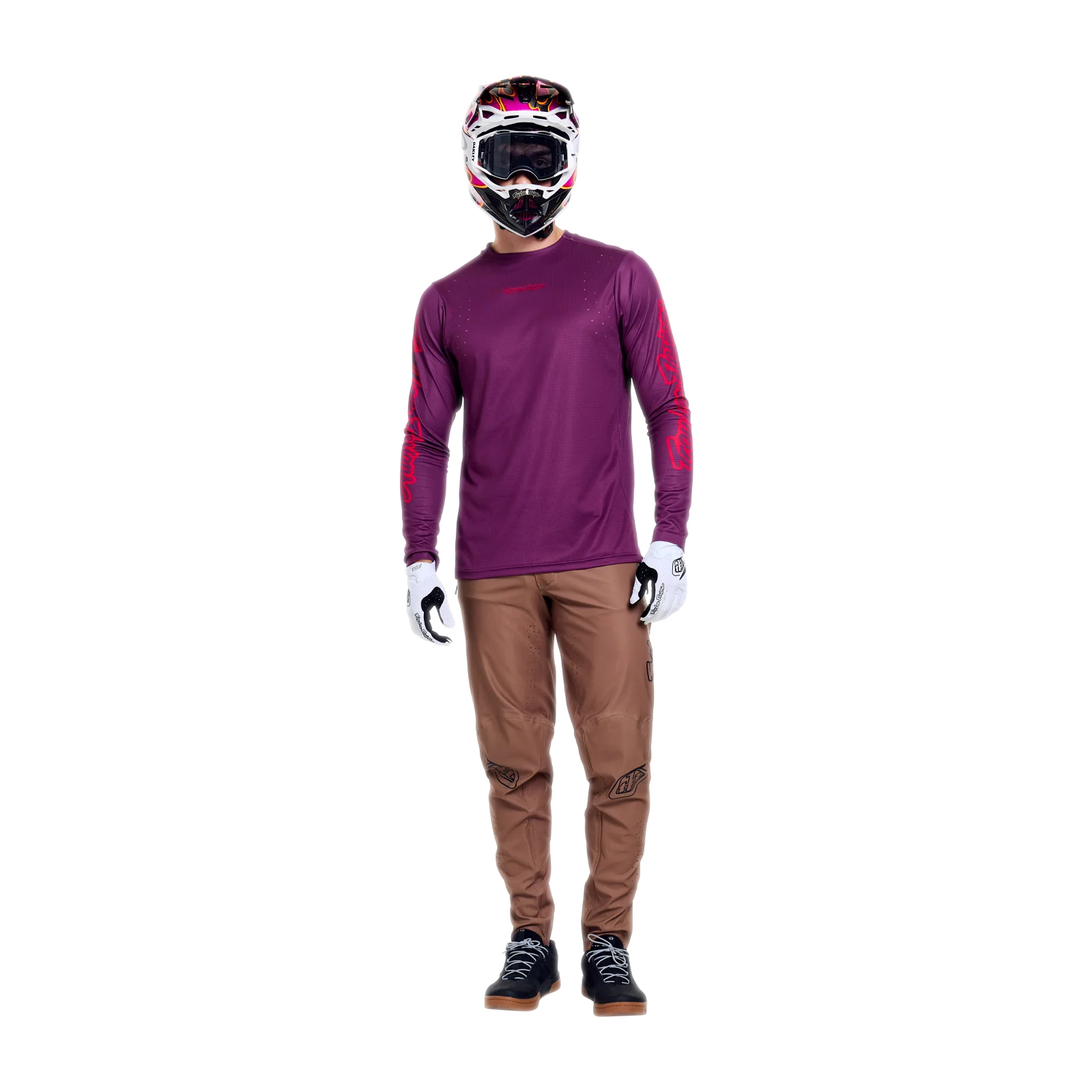 Maillot TROY LEE DESIGNS SPRINT PRO MONO Manches Longues Sangria - Image 3