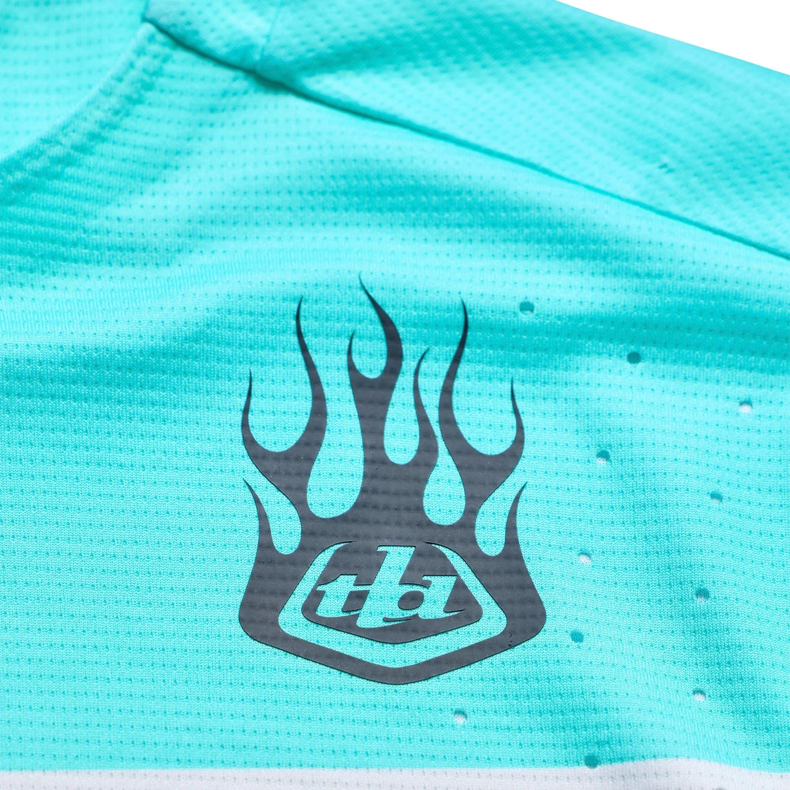 Maillot TROY LEE DESIGNS SPRINT PRO YO MOTO Manches Longues Noir/Bleu - Image 7