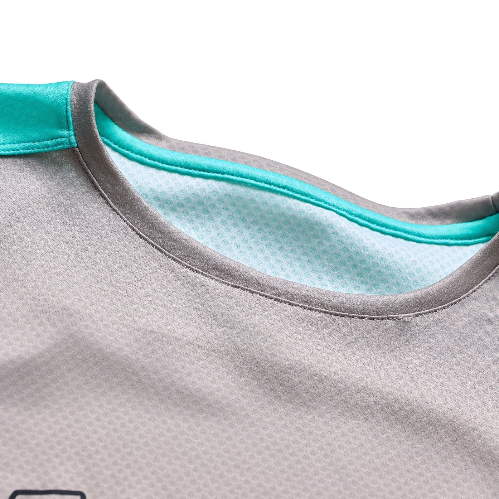 Maillot TROY LEE DESIGNS STAGE SIGNATURE Manches Courtes Gris/Bleu - Image 11
