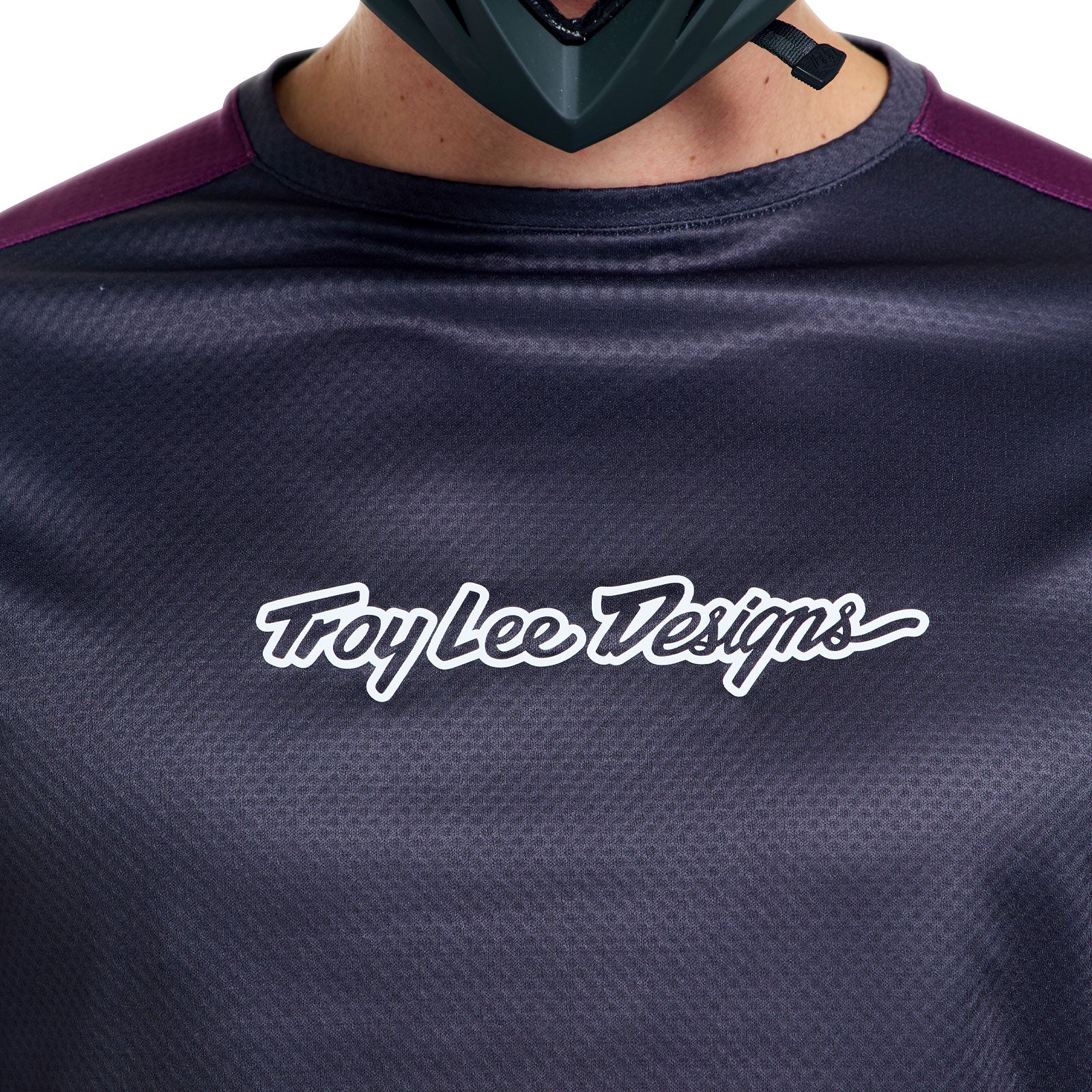 Maillot TROY LEE DESIGNS STAGE SIGNATURE Manches Longues Carbon - Image 8