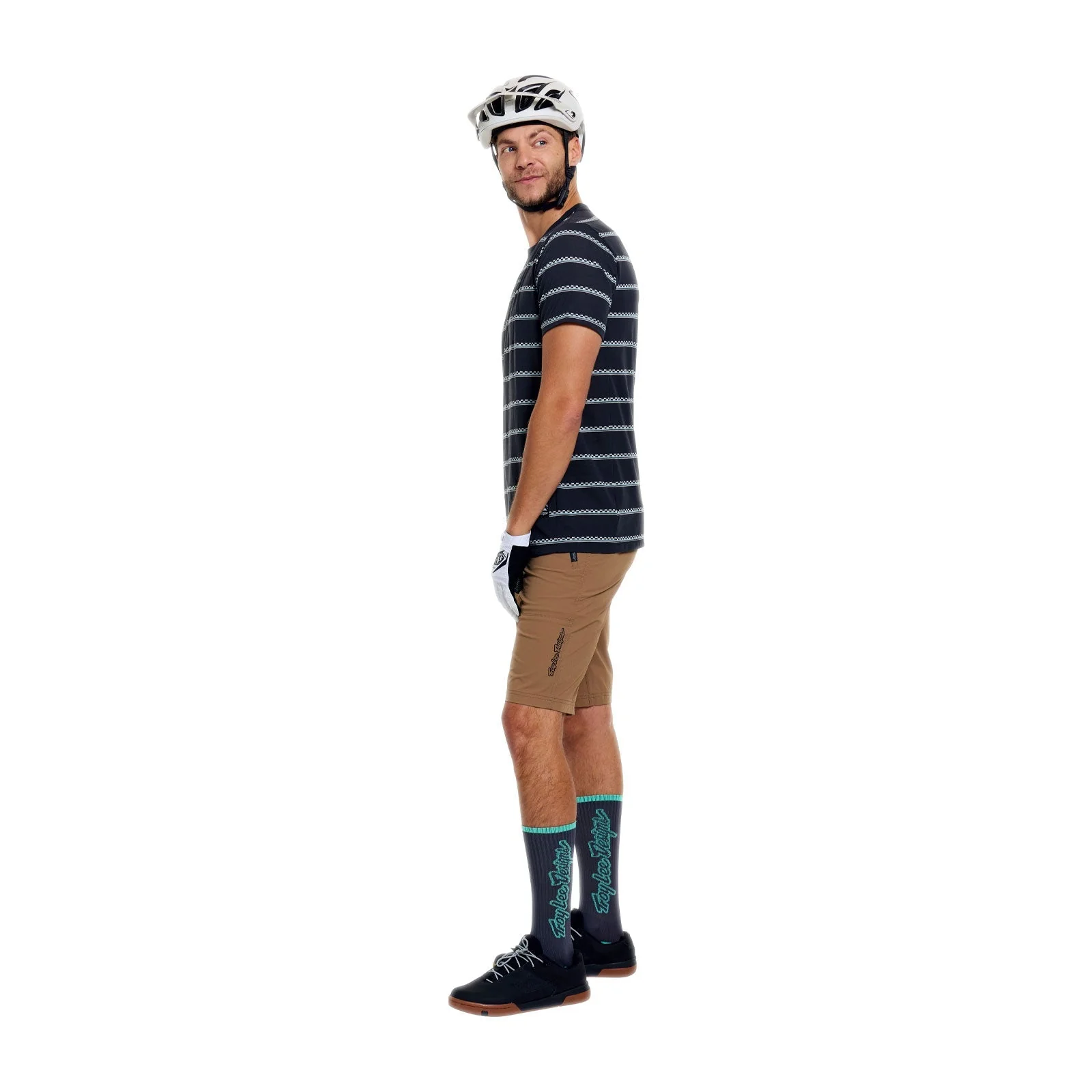 Maillot TROY LEE DESIGNS SKYLINE FAKIE RIDE Manches Courtes Carbon - Image 4