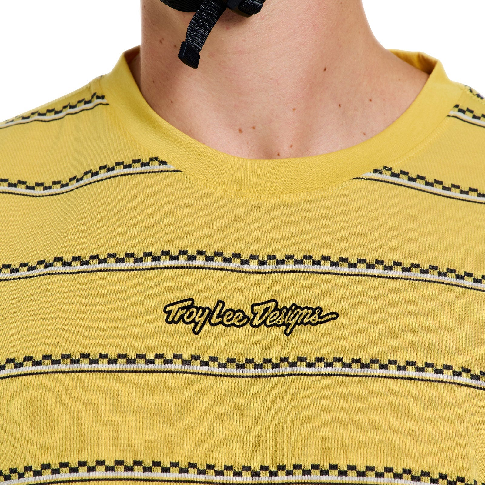 Maillot TROY LEE DESIGNS SKYLINE FAKIE RIDE Manches Courtes Jaune - Image 10