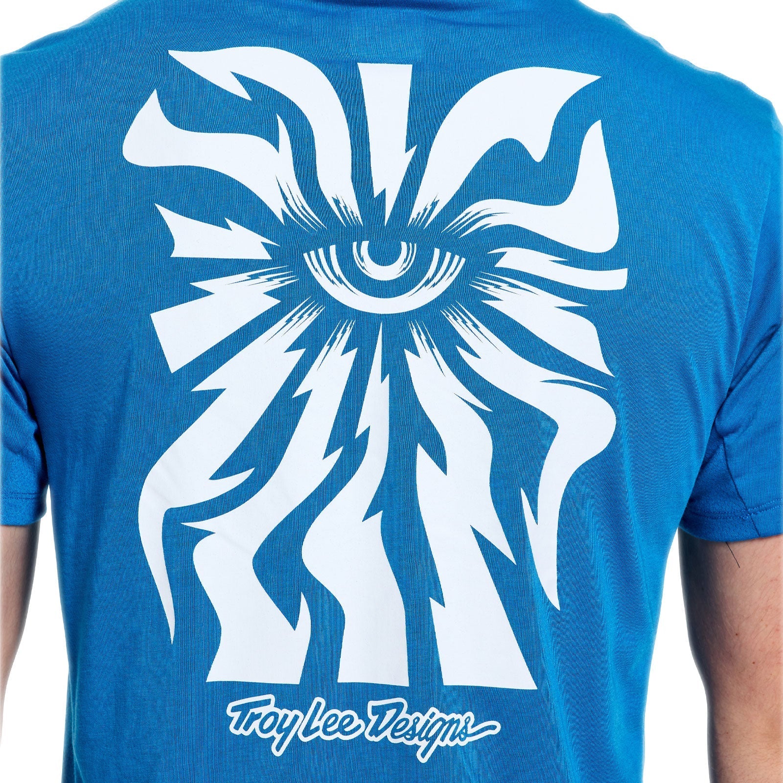 Maillot TROY LEE DESIGNS SKYLINE RIDE ONE EYE AERO Manches Courtes Bleu - Image 10