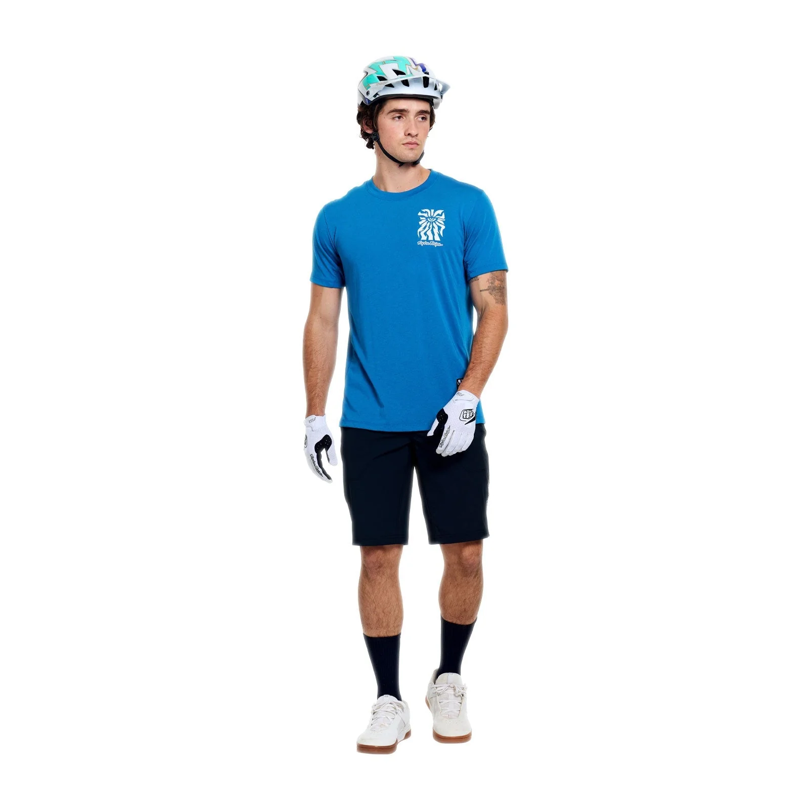 Maillot TROY LEE DESIGNS SKYLINE RIDE ONE EYE AERO Manches Courtes Bleu - Image 3