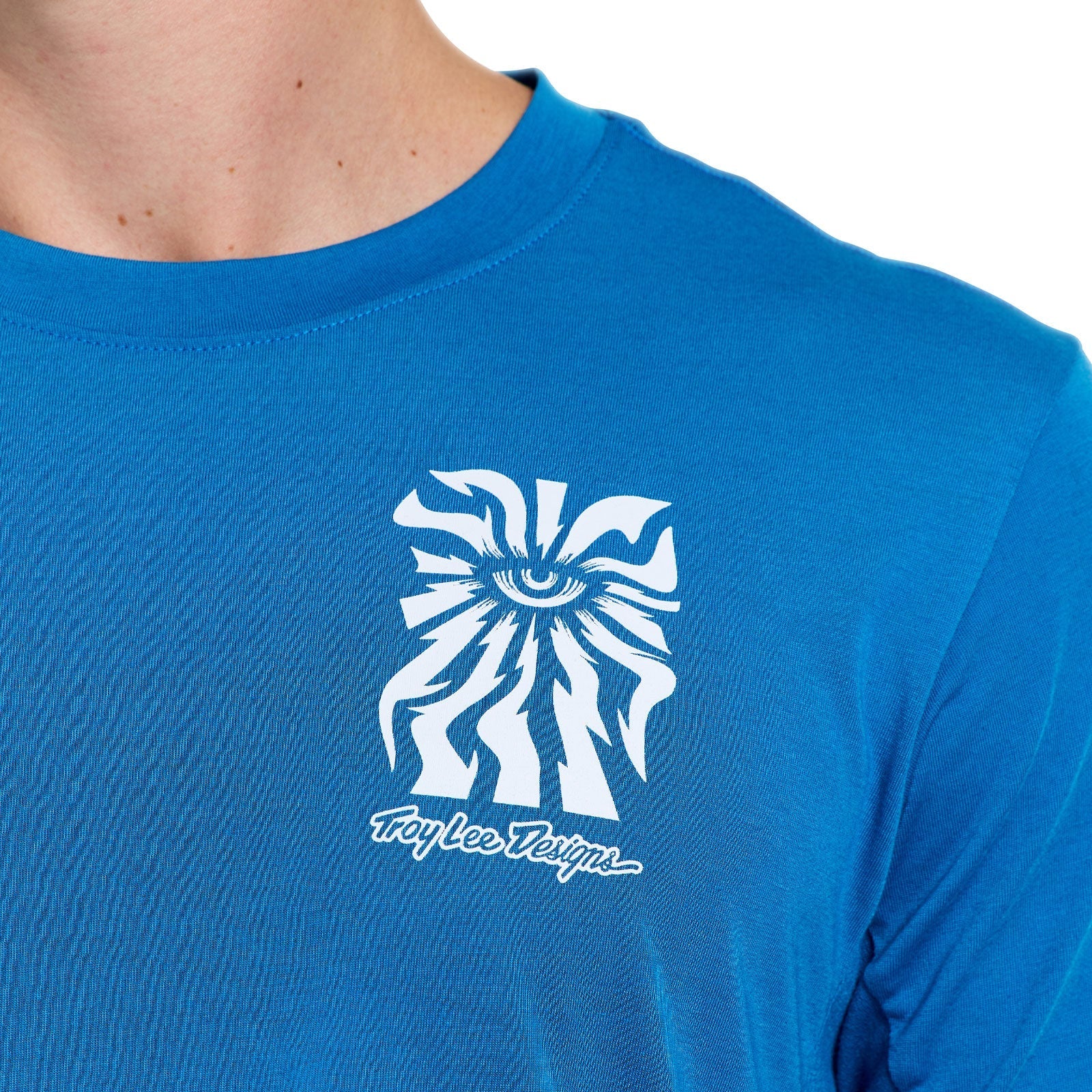 Maillot TROY LEE DESIGNS SKYLINE RIDE ONE EYE AERO Manches Courtes Bleu - Image 7