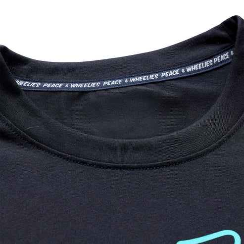 Maillot TROY LEE DESIGNS SKYLINE RIDE SIGNATURE Manches Courtes Noir/Turquoise - Image 6