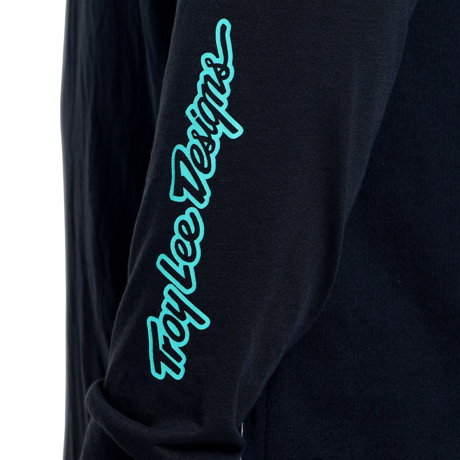 Maillot TROY LEE DESIGNS SKYLINE RIDE SIGNATURE Manches Longues Noir/Turquoise - Image 8