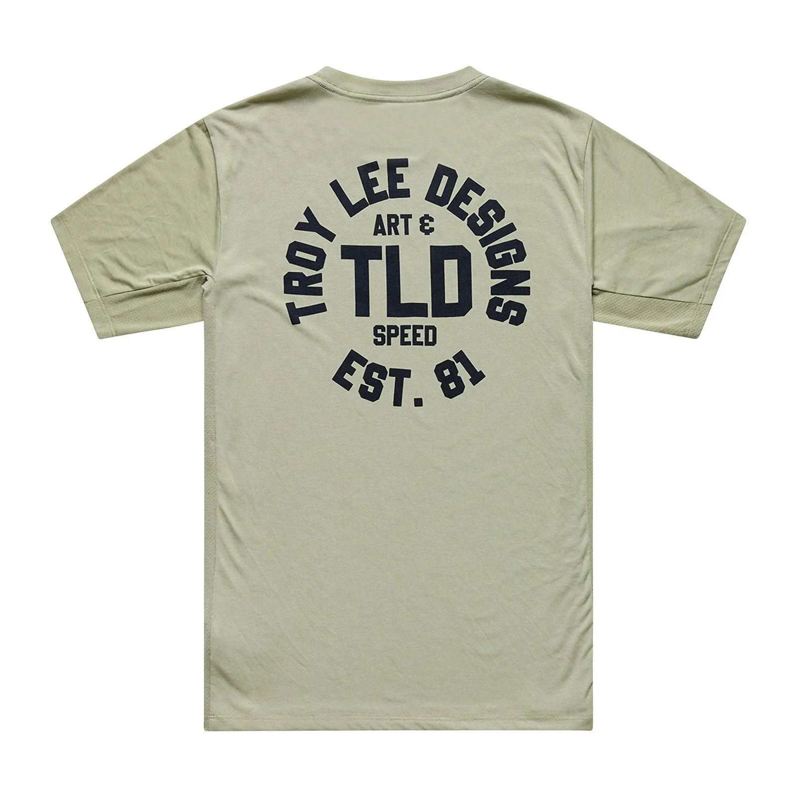 Maillot TROY LEE DESIGNS SKYLINE RIDE STAMPS Manches Courtes Sage - Image 2