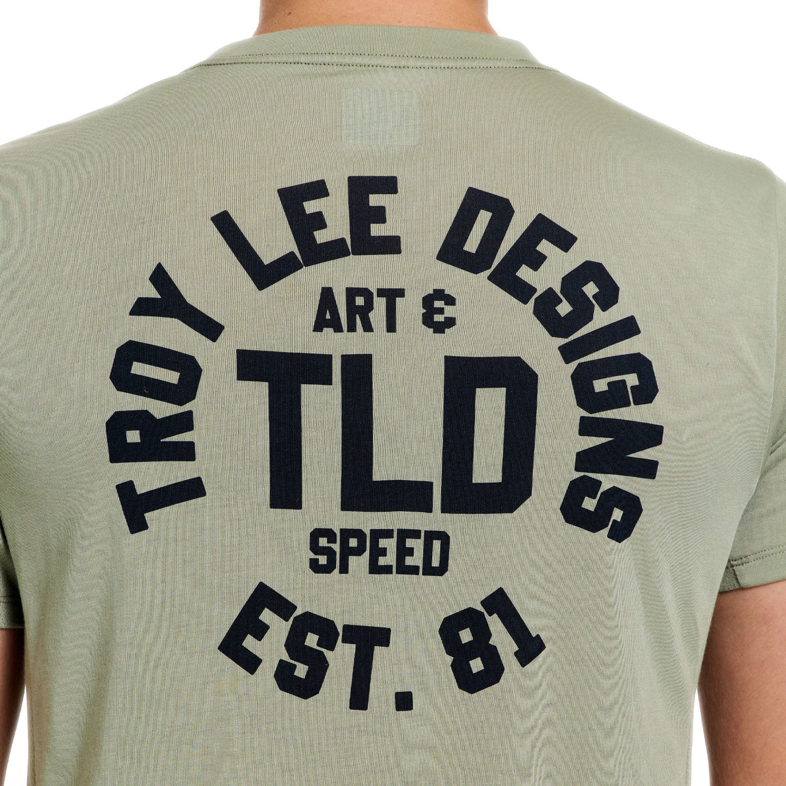 Maillot TROY LEE DESIGNS SKYLINE RIDE STAMPS Manches Courtes Sage - Image 9