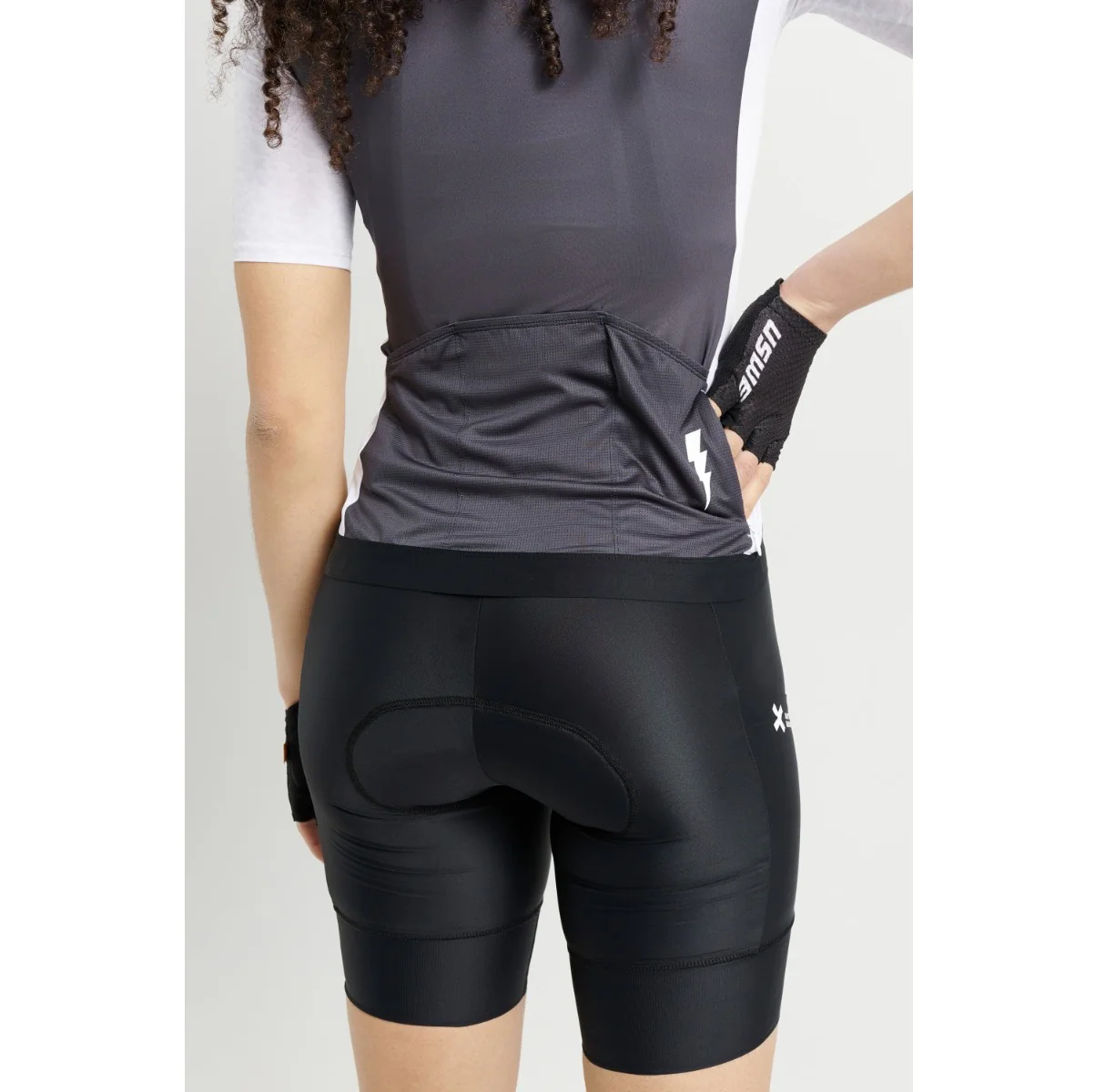 Maillot USWE GRUS GRAVEL Manches Courtes Femme Blanc - Image 6