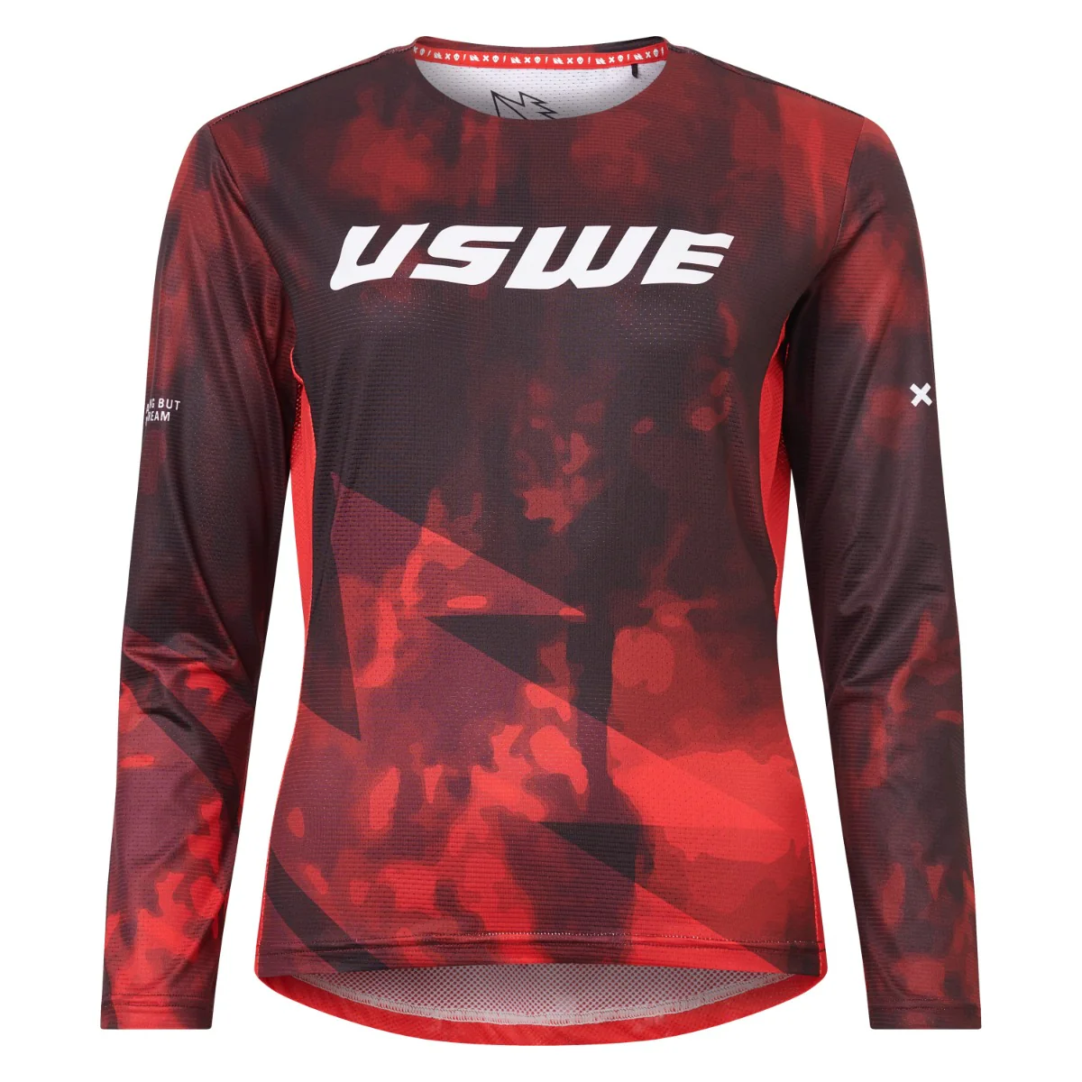 Maillot USWE LUFTIG MTB Manches Longues Femme Rouge - Image 4
