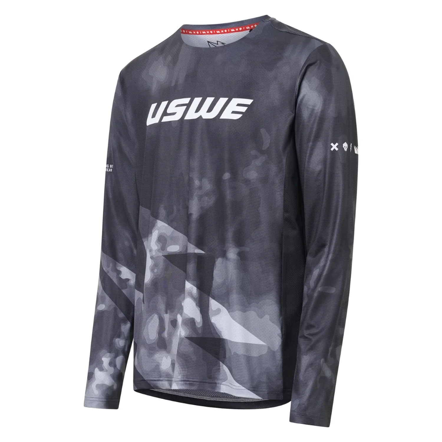 Maillot USWE LUFTIG MTB Manches Longues Noir - Image 2