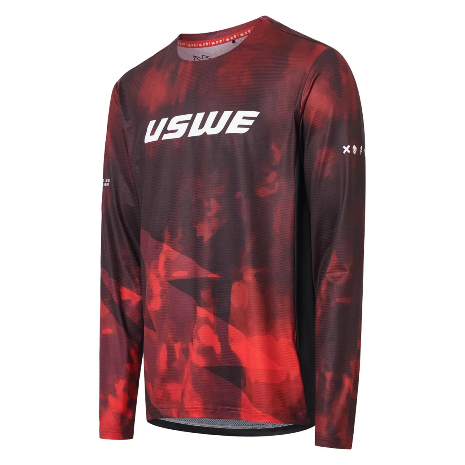 Maillot USWE LUFTIG MTB Manches Longues Rouge - Image 2