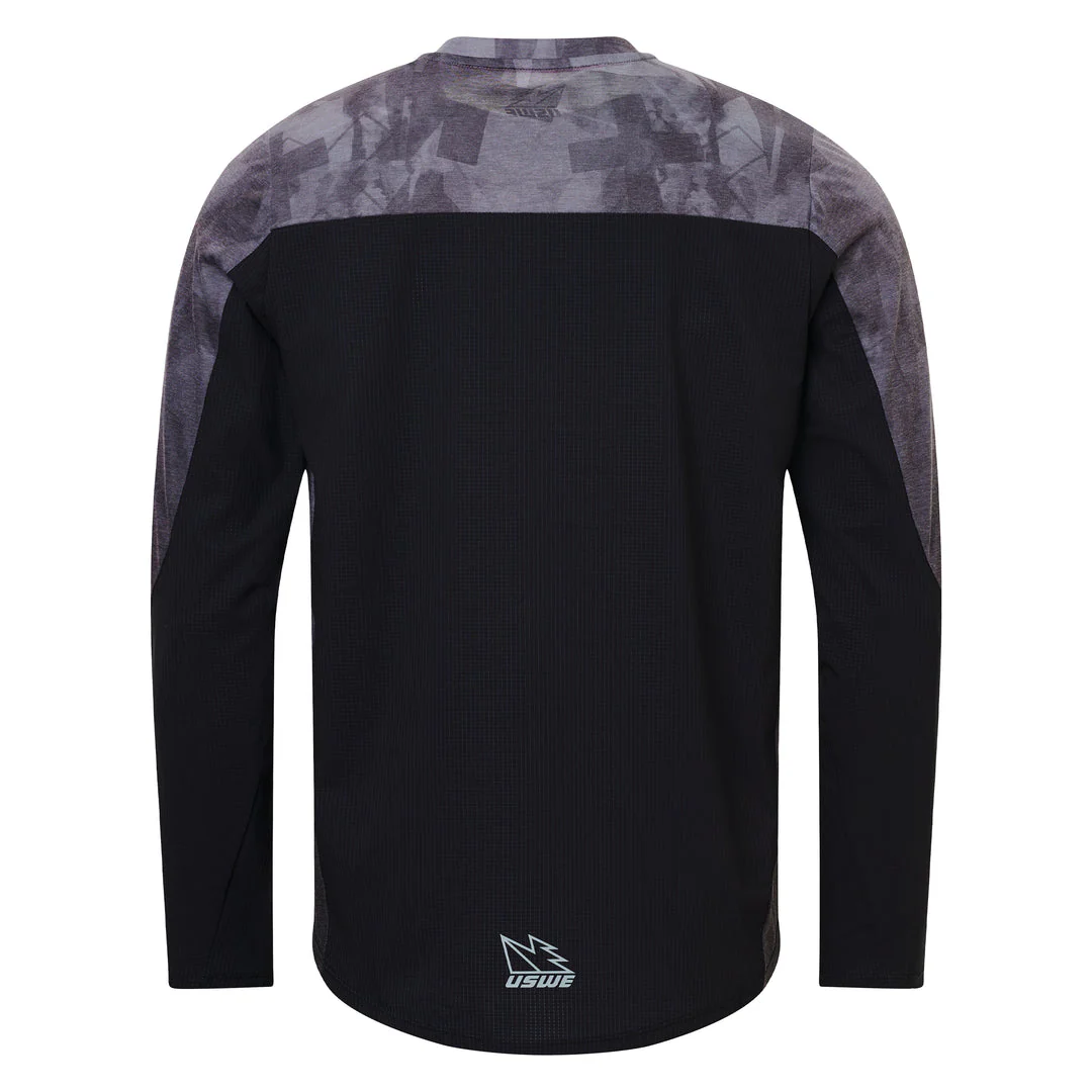 Maillot USWE SPOKE MTB Manches Longues Noir - Image 3
