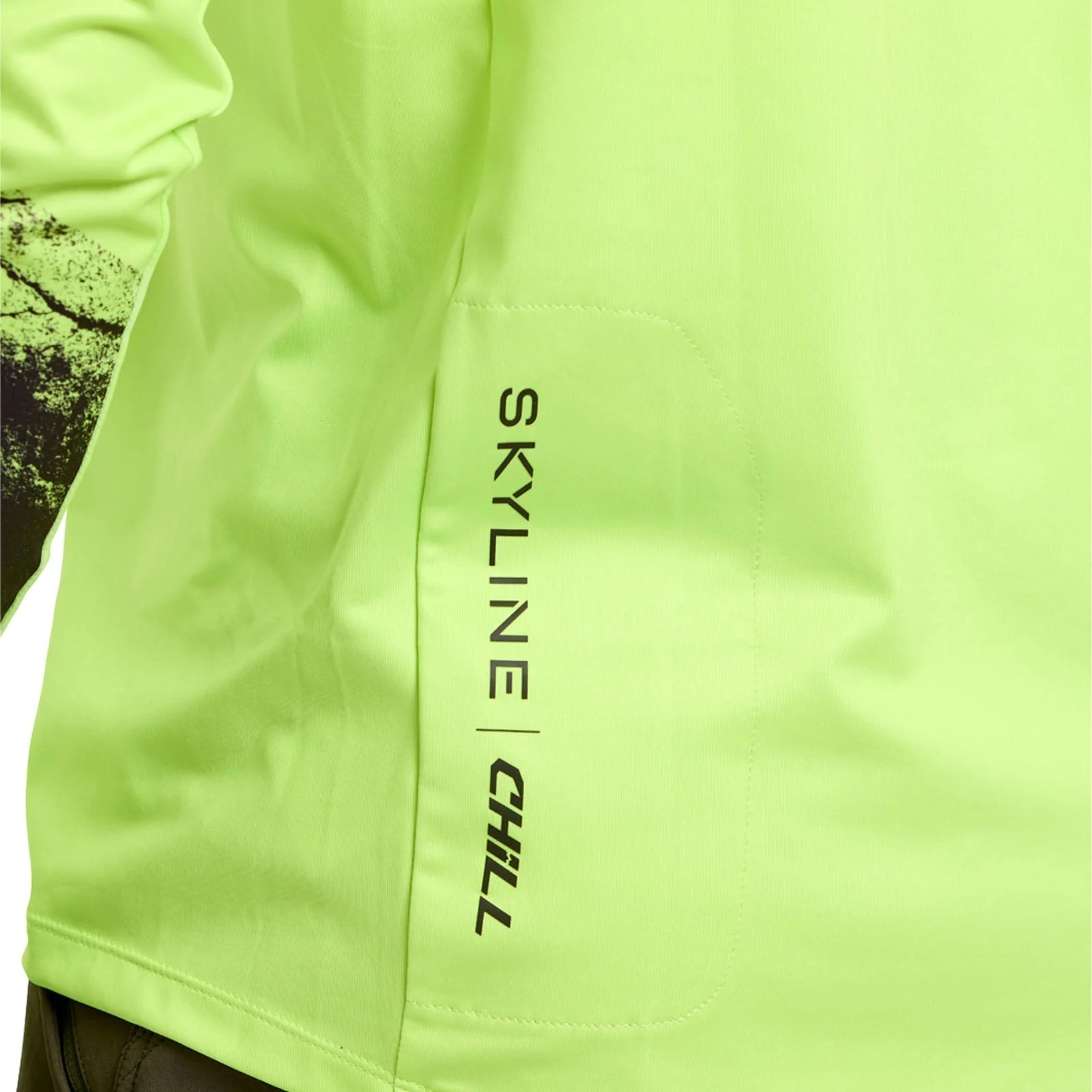 Maillot TROY LEE DESIGNS SKYLINE CHILL ROCKSLIDE Manches Longues Jaune - Image 10