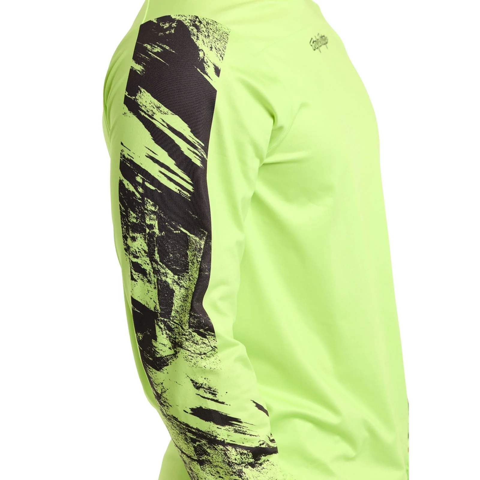 Maillot TROY LEE DESIGNS SKYLINE CHILL ROCKSLIDE Manches Longues Jaune - Image 9