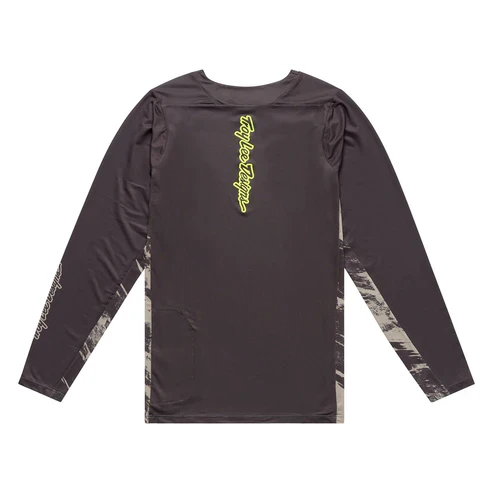 Maillot TROY LEE DESIGNS SKYLINE Manches Longues Gris/Noir - Image 2