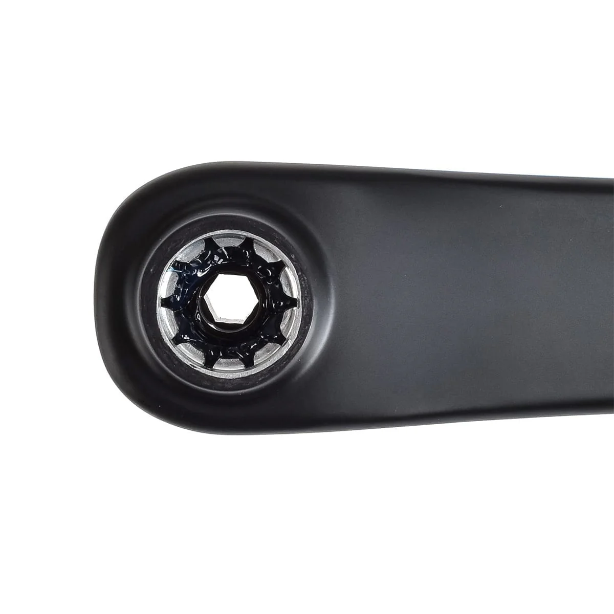 Manivelles Carbone pour VTT Électrique PRAXIS Moteur Yamaha/Bosch Noir - Image 4