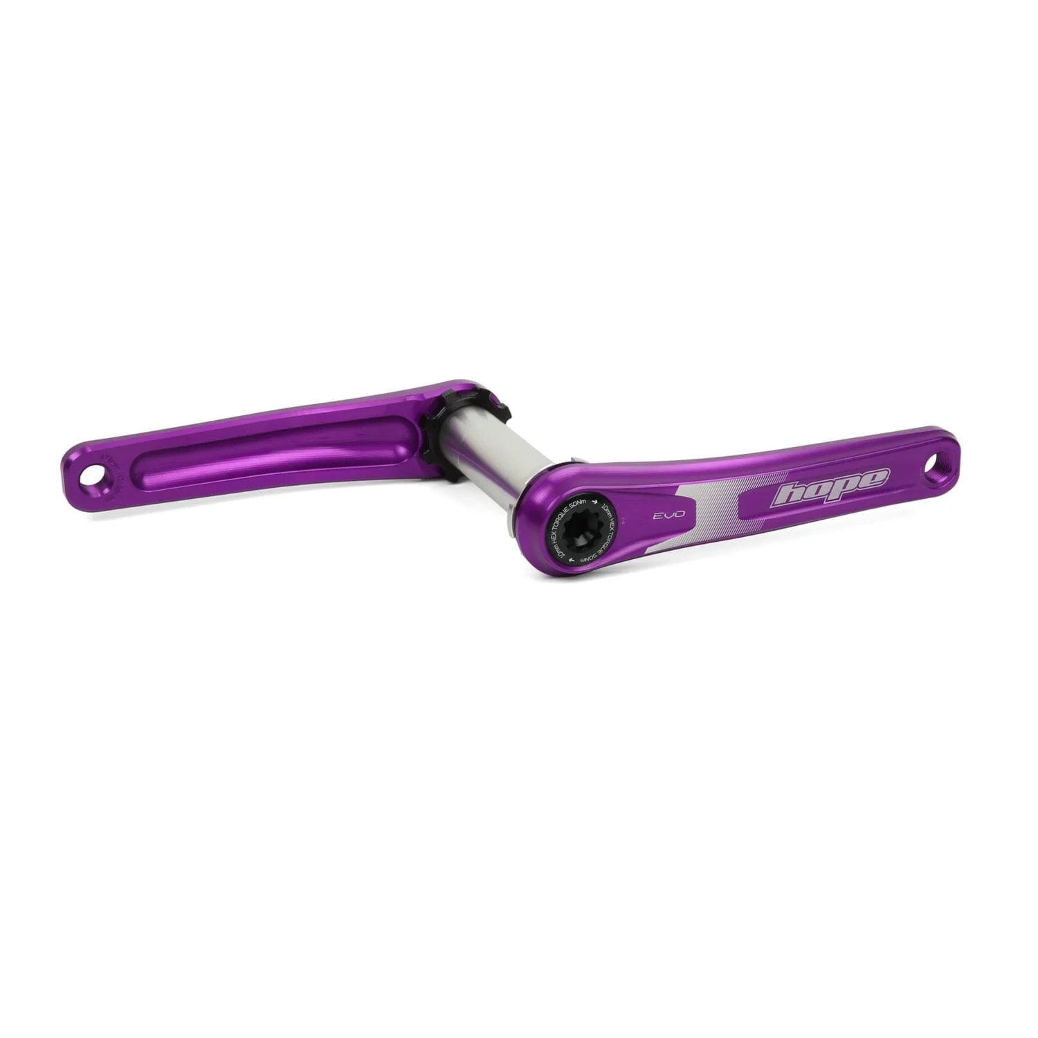 Manivelles HOPE EVO Boîtier 68/73 mm (Sans Étoile) Violet