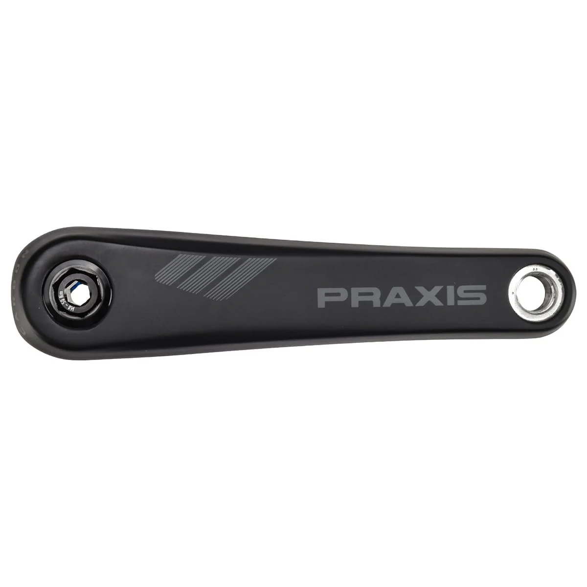 Manivelles Carbone pour VTT Électrique PRAXIS Moteur Brose Noir - Image 5
