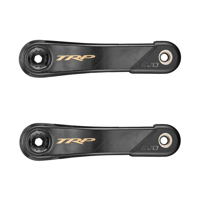 Manivelles TRP EVO 12 M9050 Carbone Noir/Or - Image 2