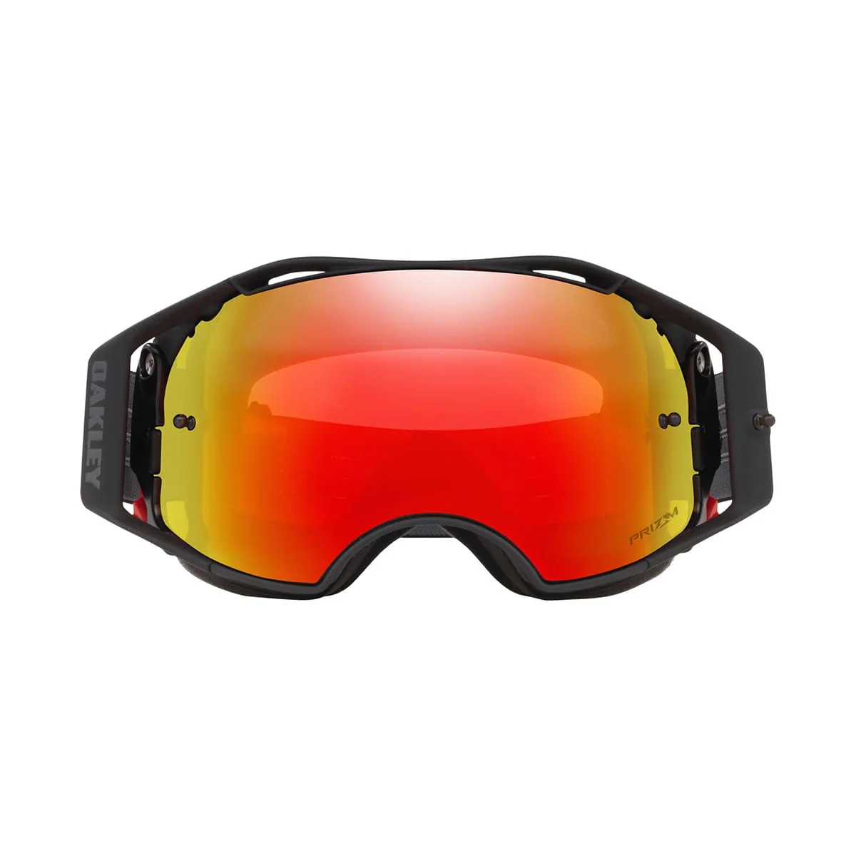 Masque OAKLEY Airbrake MTB Black Gunmetal Ecran Prizm Mx Torch Iridium OO7107-01 - Image 2