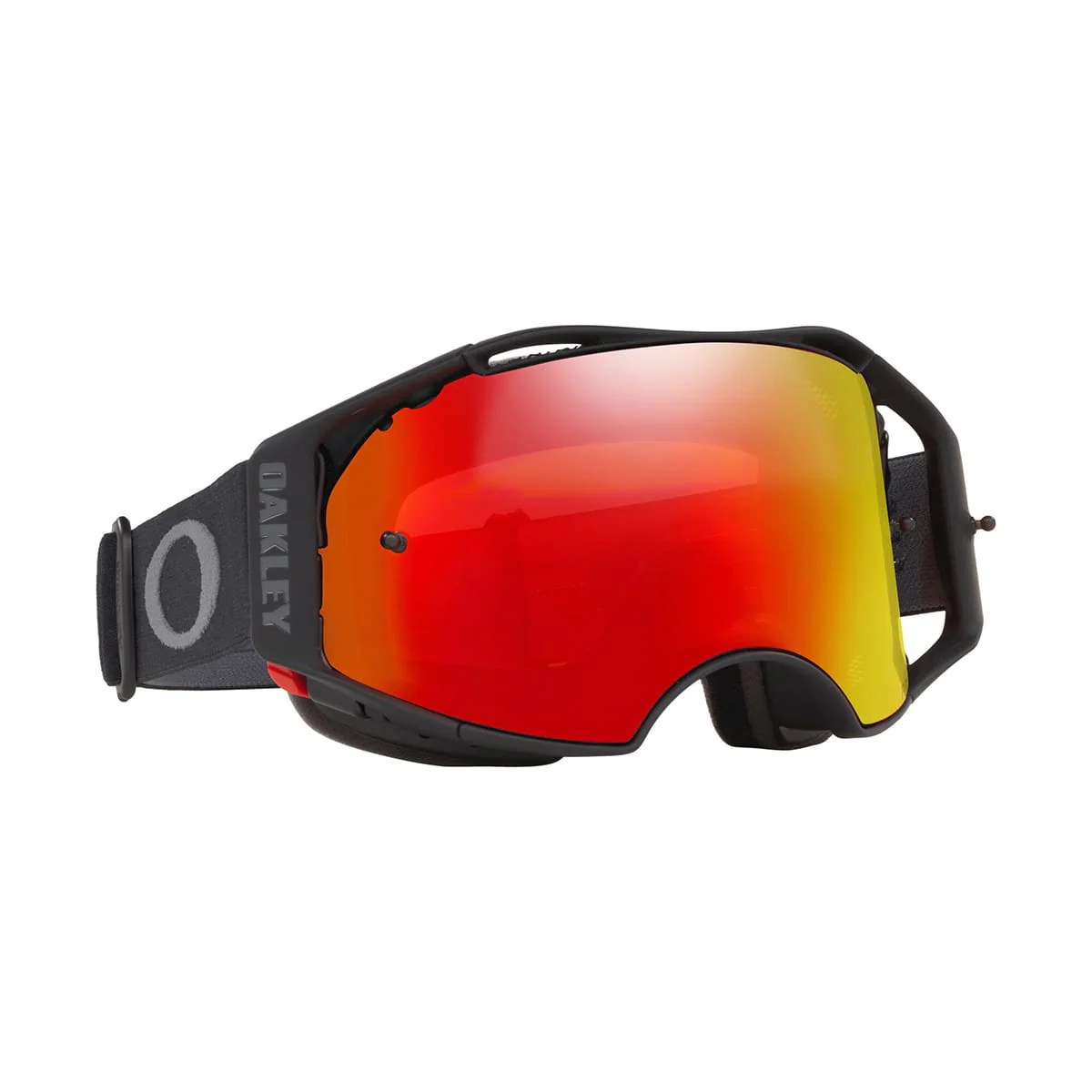 Masque OAKLEY Airbrake MTB Black Gunmetal Ecran Prizm Mx Torch Iridium OO7107-01 - Image 6