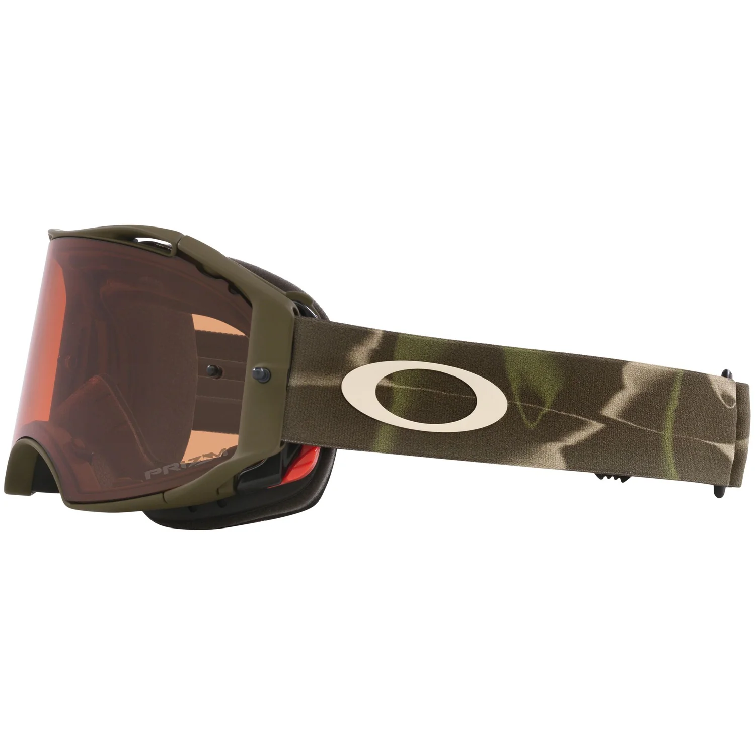 Masque OAKLEY AIRBRAKE MTB Dark Brush Camo Ecran Ecran Prizm MX Bronze - Image 11