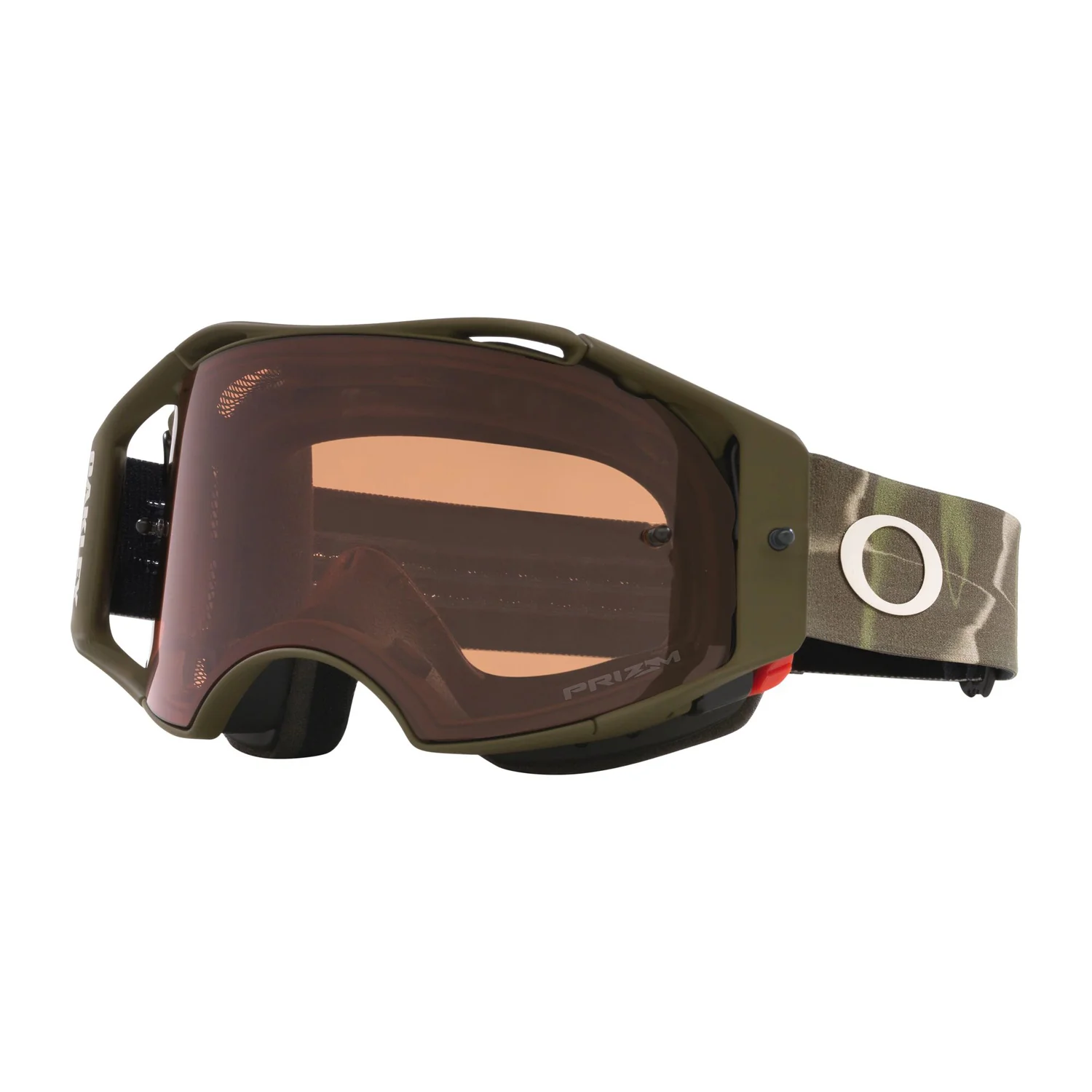 Masque OAKLEY AIRBRAKE MTB Dark Brush Camo Ecran Ecran Prizm MX Bronze - Image 12