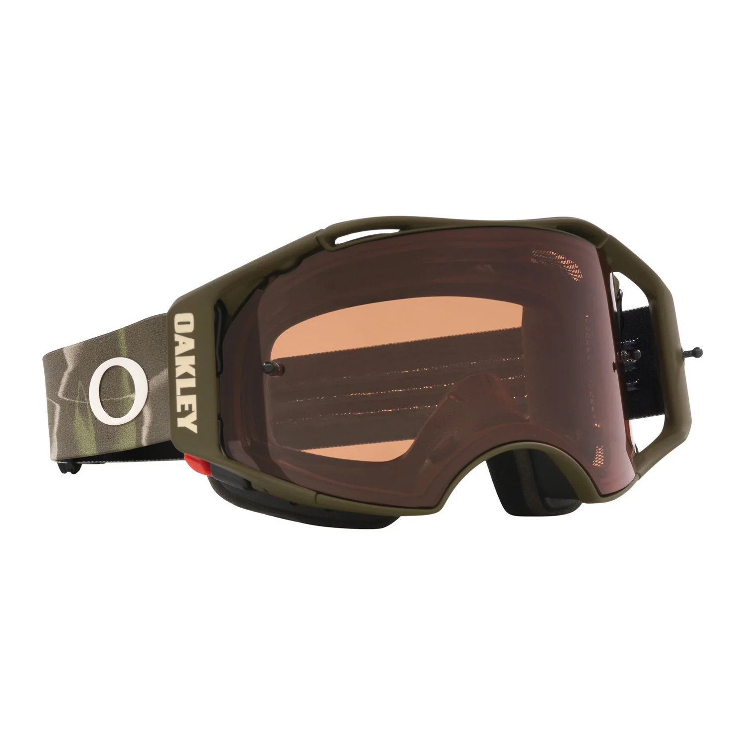 Masque OAKLEY AIRBRAKE MTB Dark Brush Camo Ecran Ecran Prizm MX Bronze - Image 2