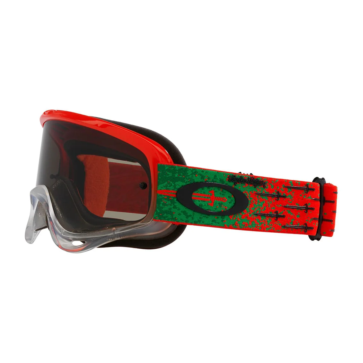 Masque OAKLEY O Frame MX TLD Carrack Orange Ecran Gris Foncé OO7029-77 - Image 3