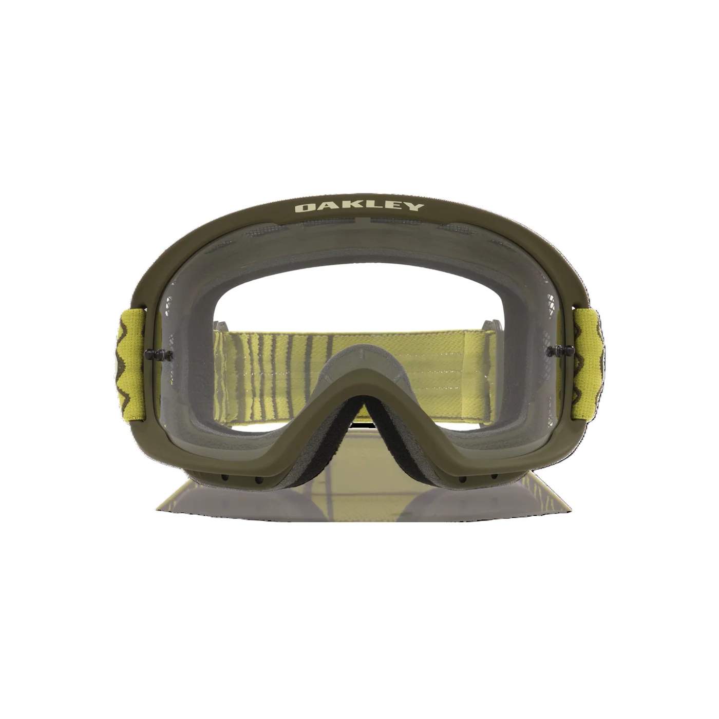 Masque OAKLEY O Frame Pro 2.0 MTB Cactus Dark Brush Ecran Transparent - Image 2