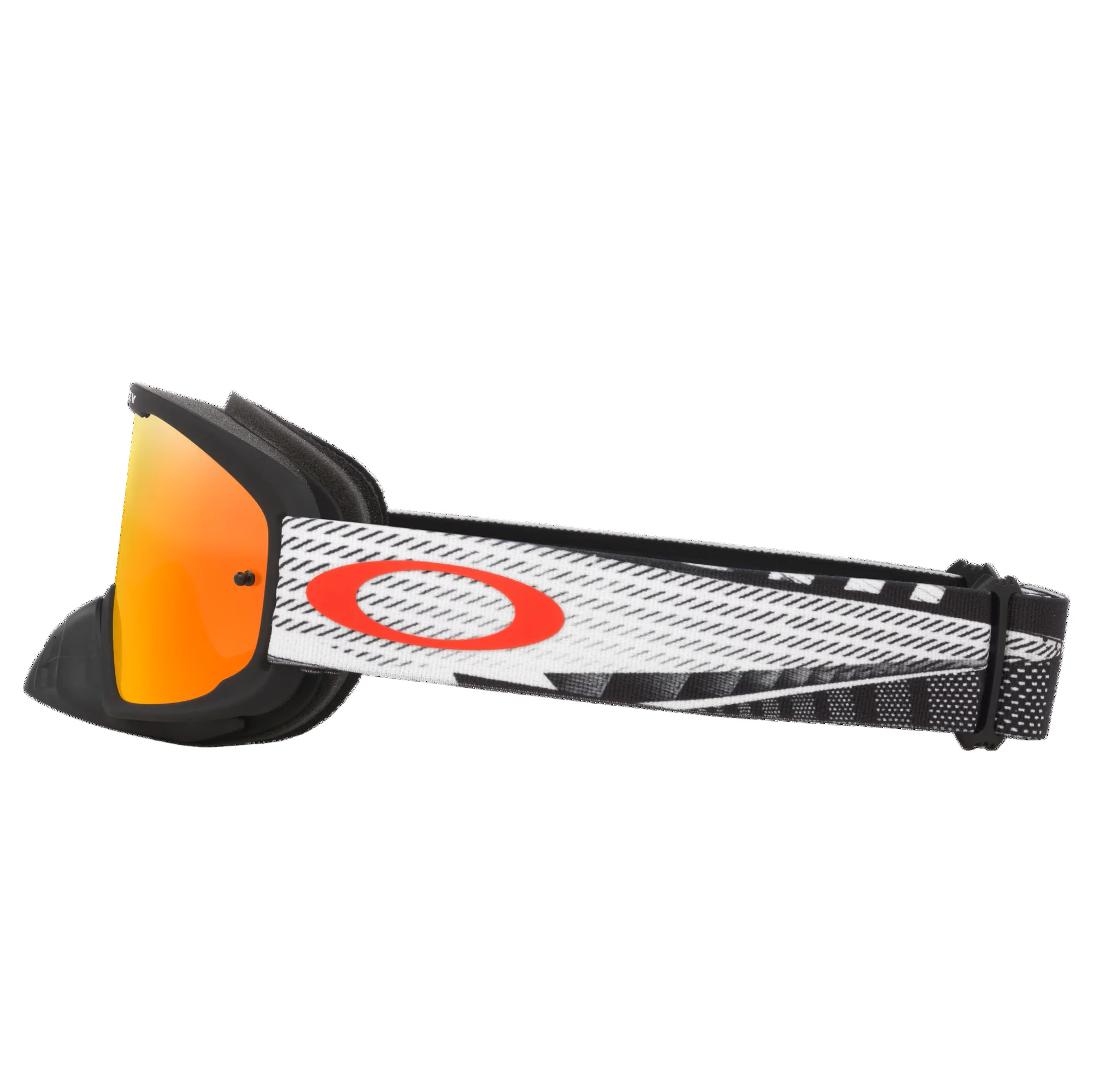 Masque OAKLEY O Frame Pro 2.0 MX Noir/Blanc Écran Iridium Rouge - Image 2