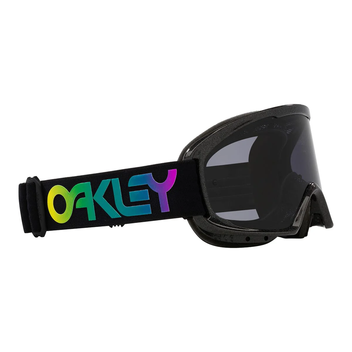 Masque OAKLEY O Frame Pro 2.0 MTB B1B Galaxy Black Ecran Gris Foncé OO7117-19 - Image 5