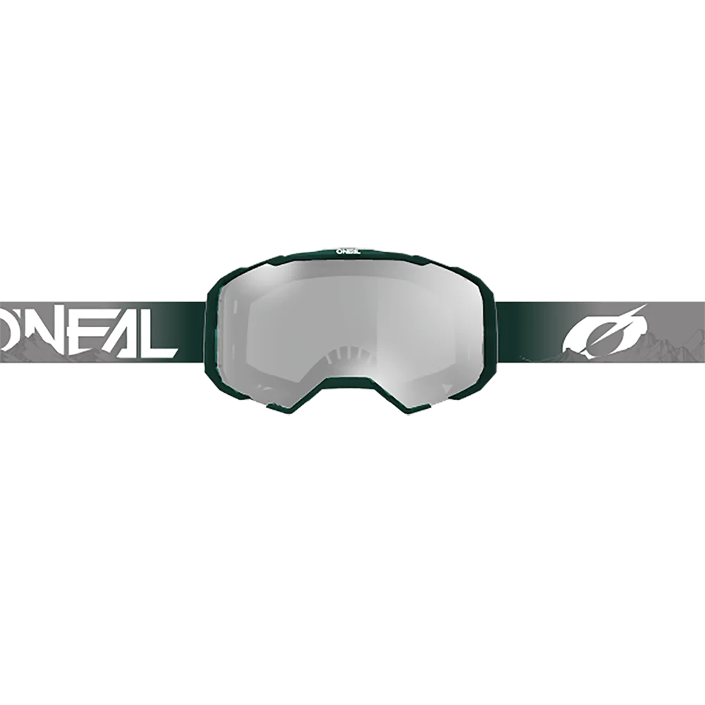Masque O'NEAL B-22 COVERT Gris/Vert Écran Clear