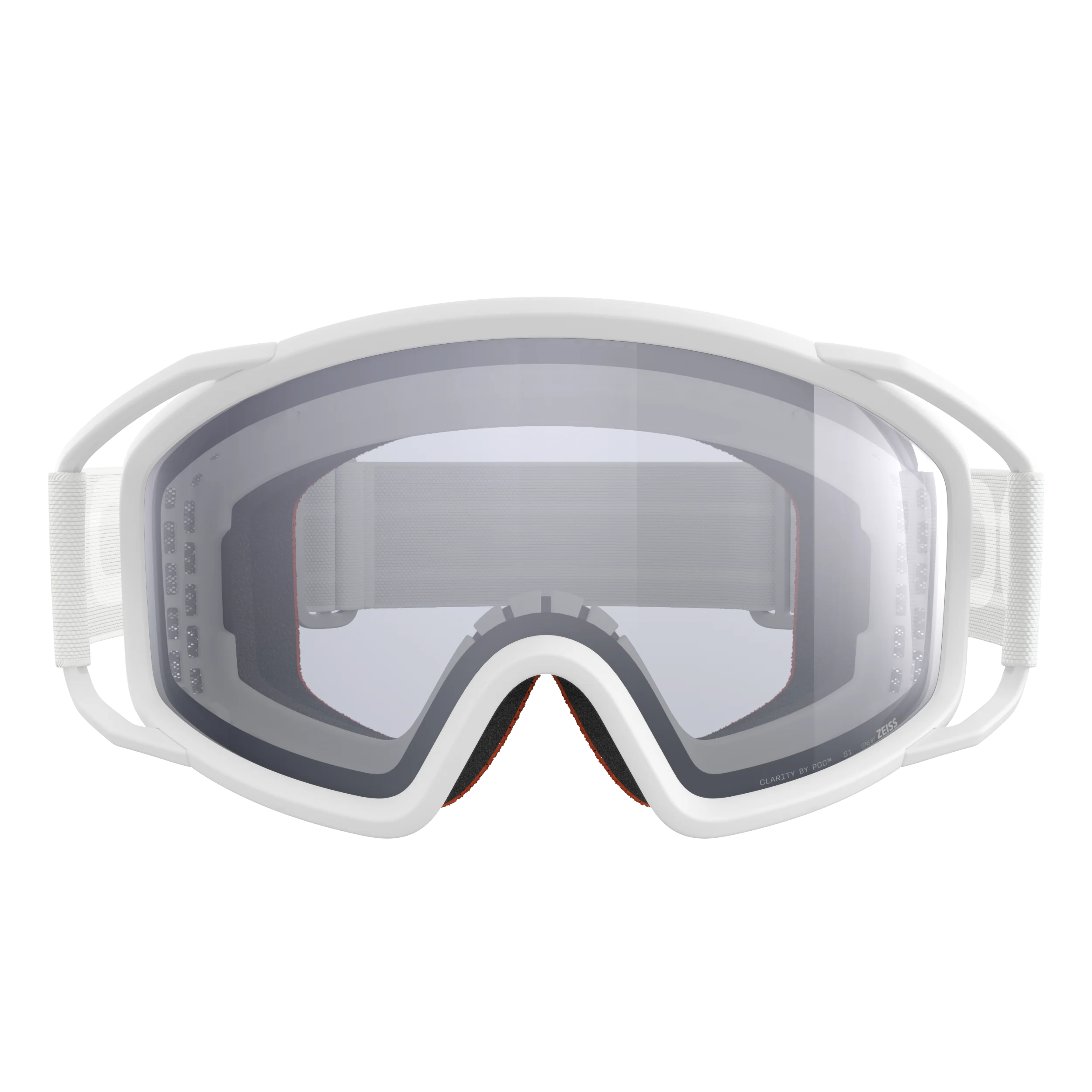 Masque POC ZYGON Blanc Écran Clarity Universal Cloudy Grey - Image 2