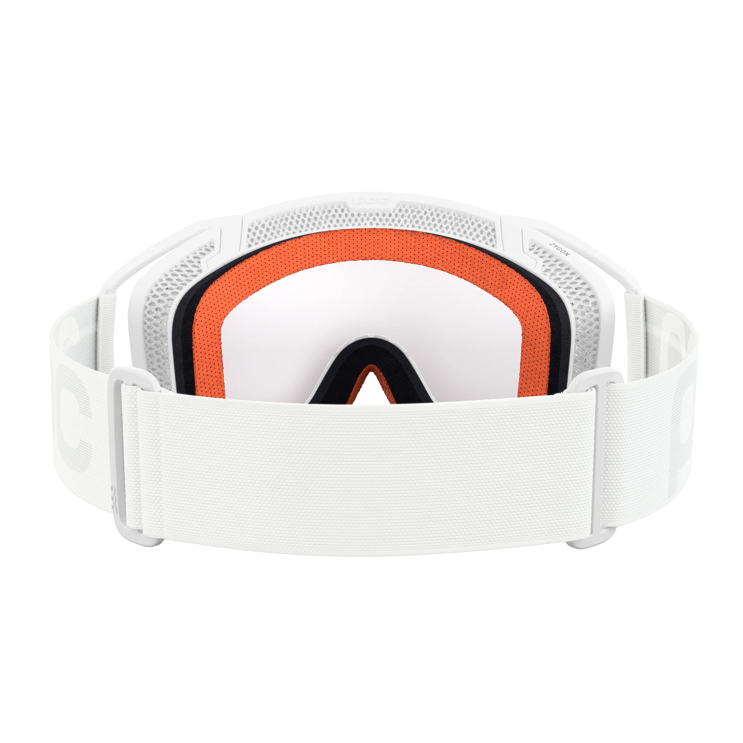 Masque POC ZYGON Blanc Écran Clarity Universal Cloudy Grey - Image 4