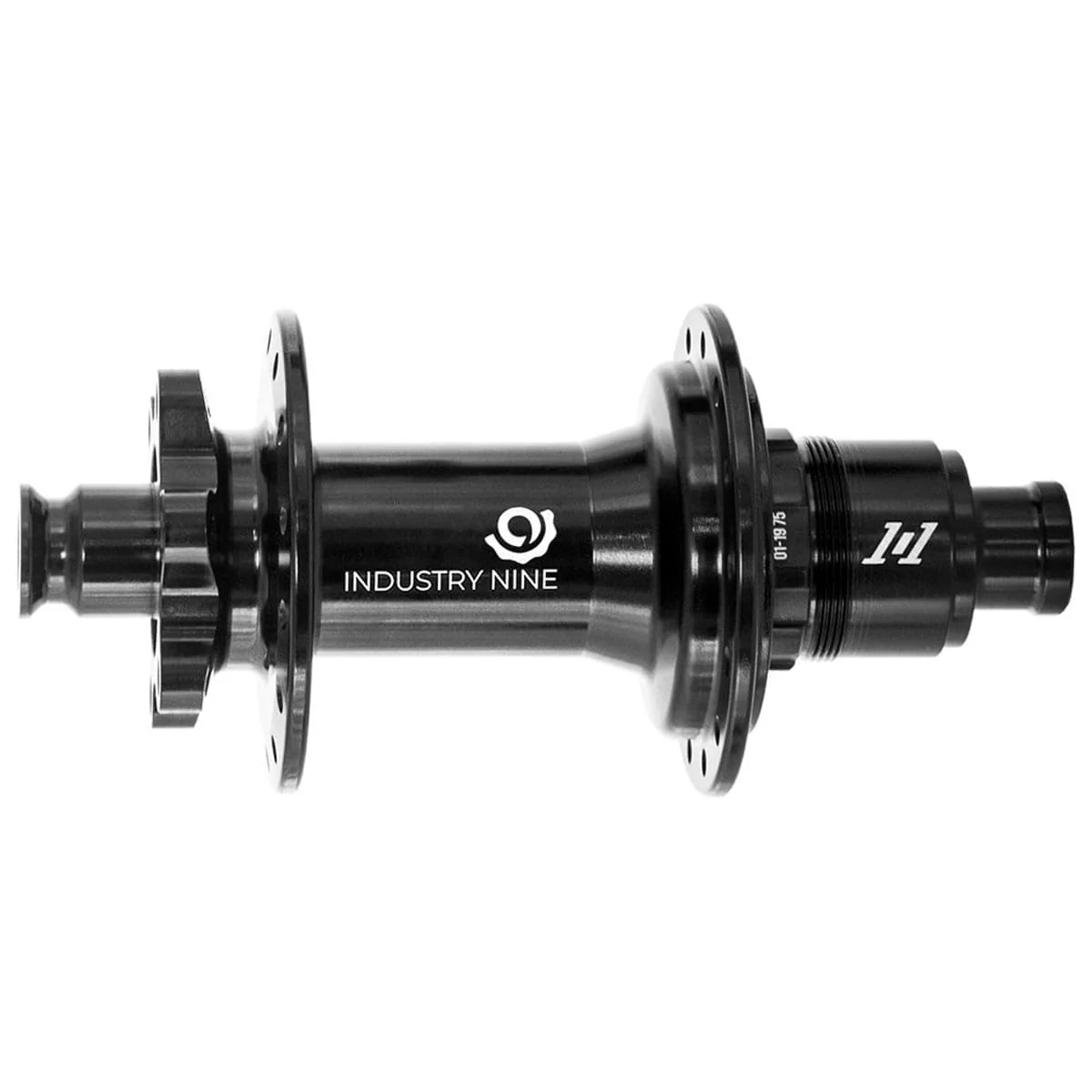Moyeu Arrière INDUSTRY NINE 1/1 Mountain Classic 12x148mm Boost 6 Trous Noir