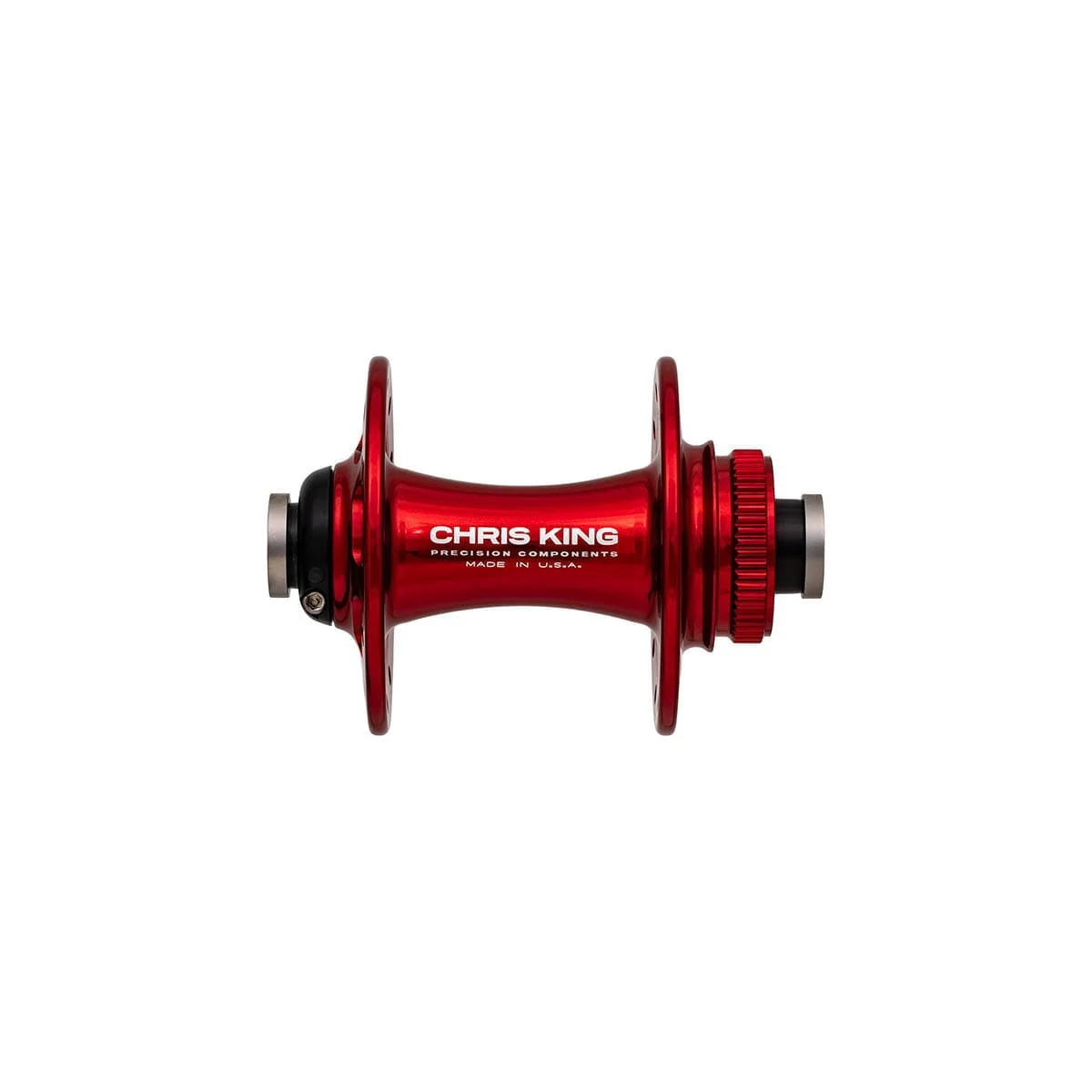 Moyeu Avant CHRIS KING R45D 12x100mm Center Lock Rouge