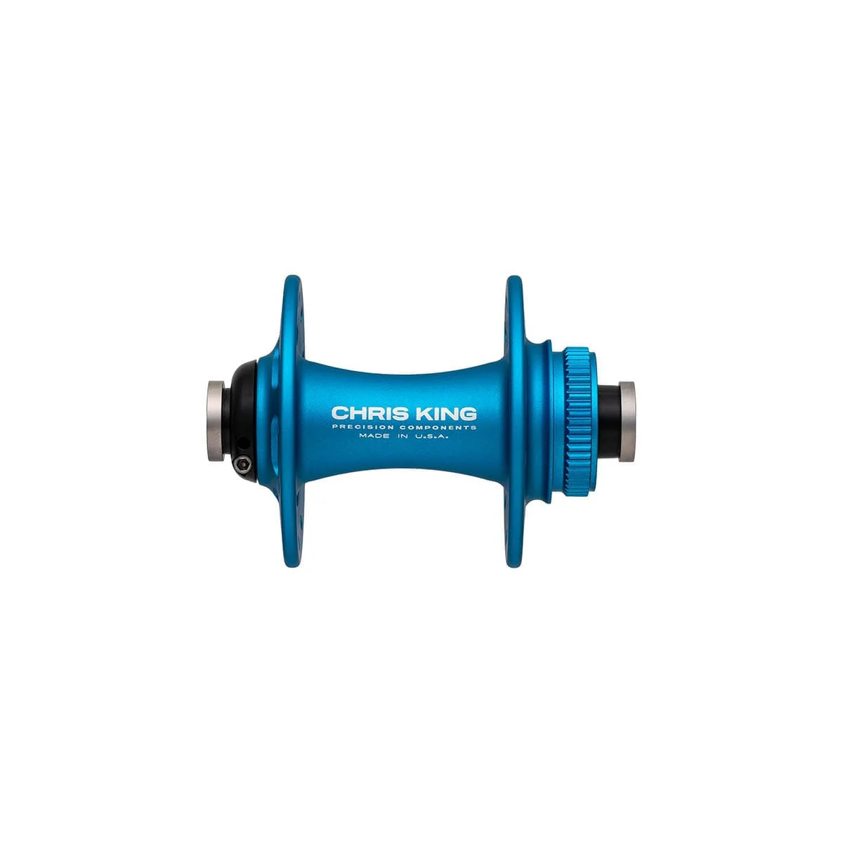 Moyeu Avant CHRIS KING R45D 12x100mm Center Lock Turquoise Mat