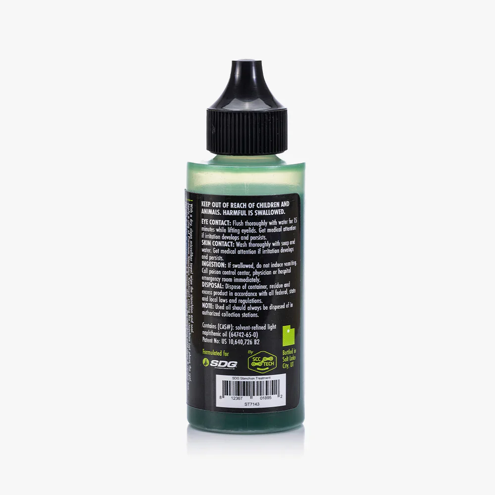 Nettoyant/Lubrifiant Pour Suspension SDG Stanchion Treatment (60ml) - Image 2