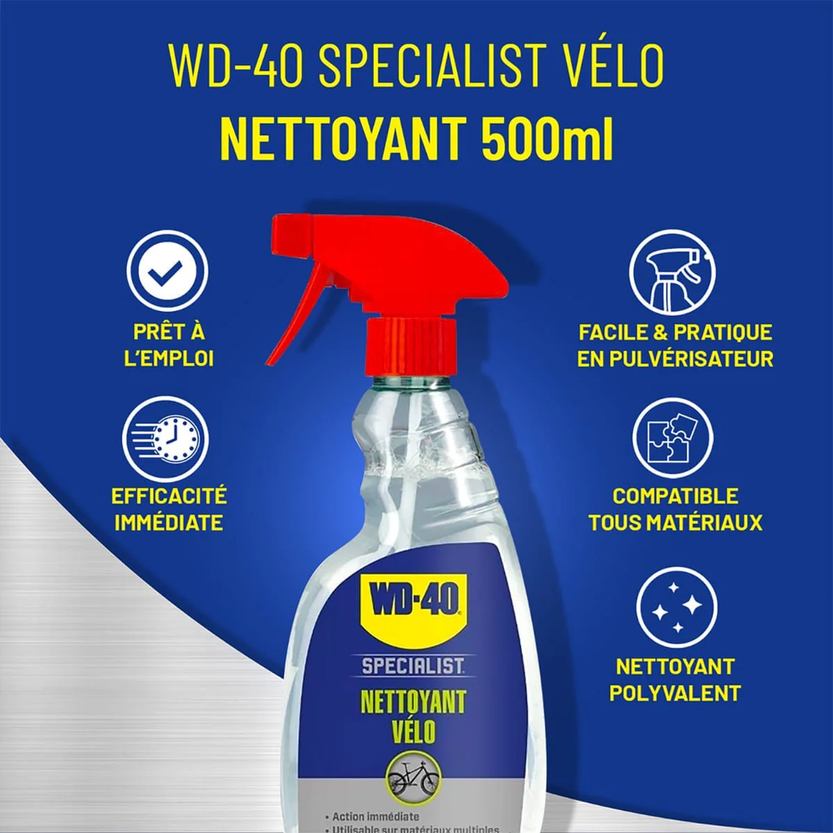Nettoyant pour Vélo WD-40 BIKE (500 ml) - Image 3