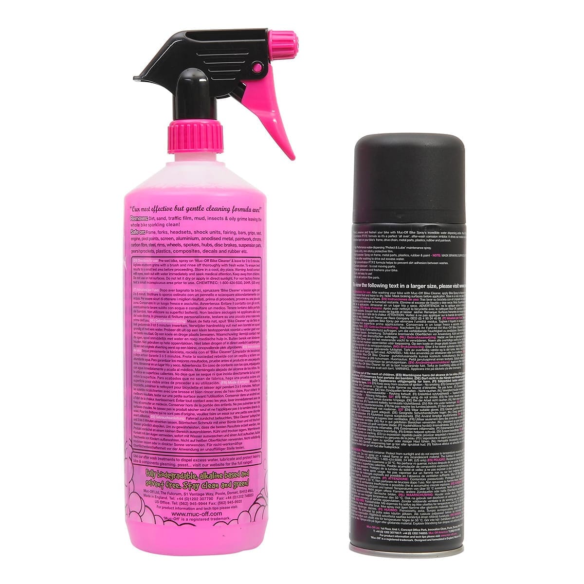 Pack Nettoyant MUC-OFF Bike Cleaner (1 L) + Lustrant MUC-OFF BIKE PROTECT (500 ml) - Image 2