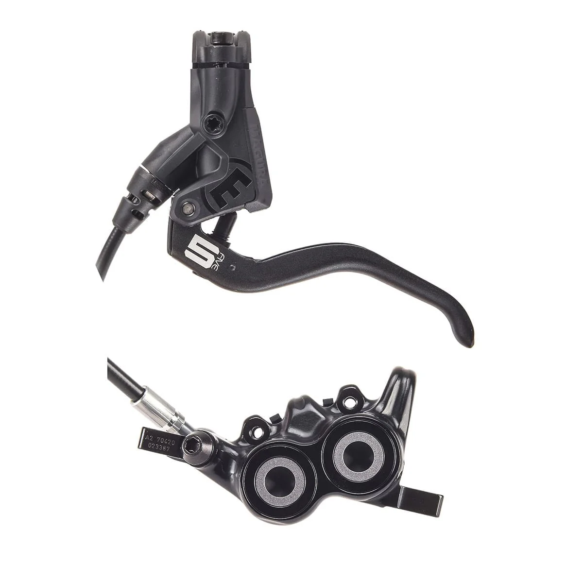 Paire de Freins MAGURA MT5 Sans Disque Noir - Image 2